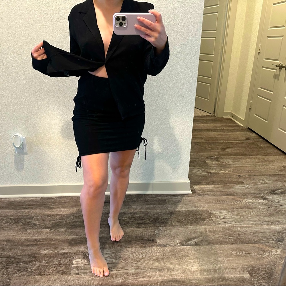 NEVER BEEN WORN blazer & skirt set.